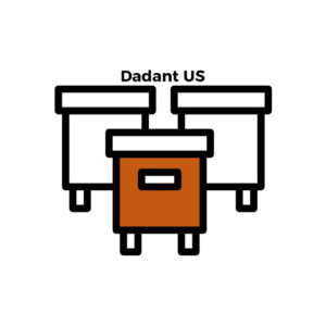 Ablegerkasten DNM aus Holz "5 Waben"