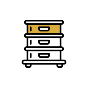 1080_Category Frankenbeute Original Bienenbeute SET DNM 12 Rähmchen