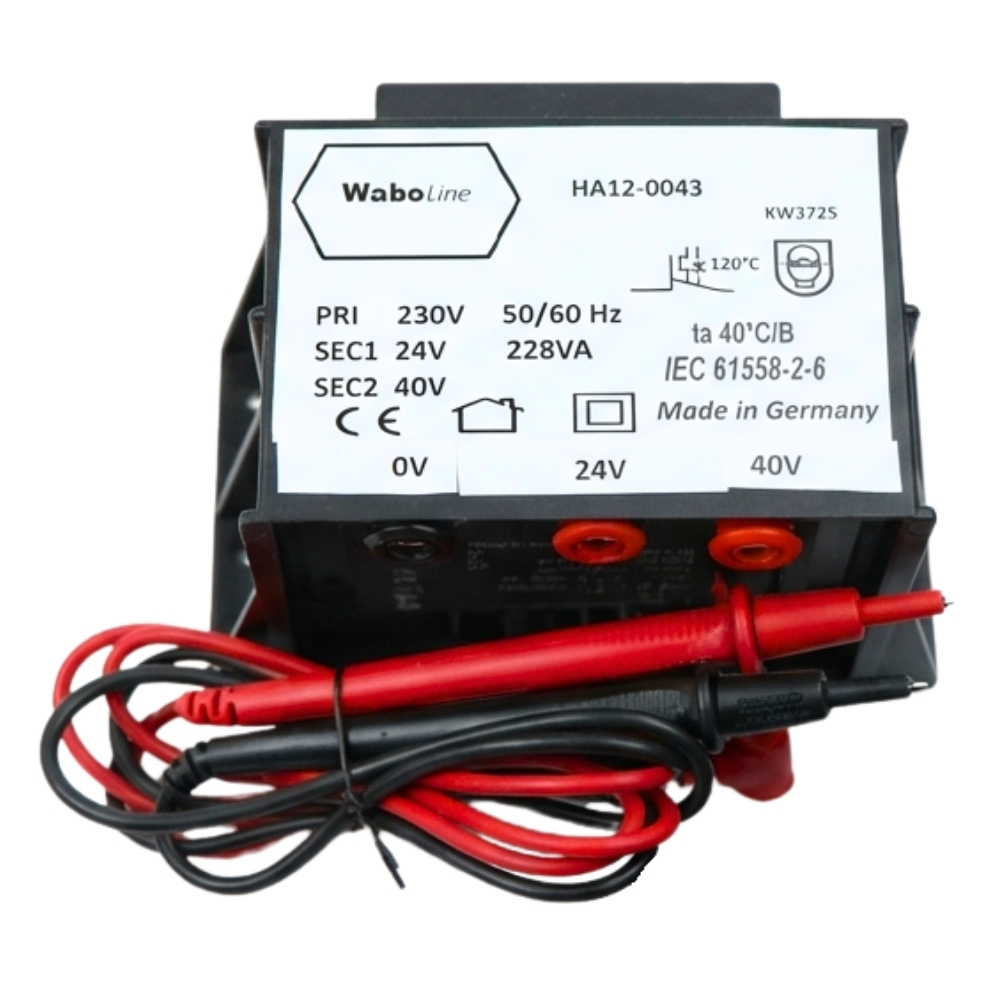 Trafolöter MULTI MAXPOWER 228VA mit wählbarer Ausgangsspannung